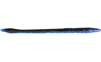 Zoom Trick Worm Black Sapphire – 129 Fishing