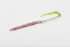 Zoom U Tail Worm Cotton Candy Chartreuse – 129 Fishing