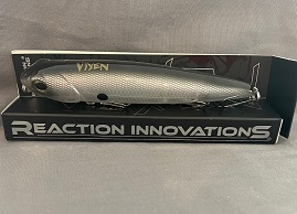 Reaction Innovations Vixen Silver Shiner – 129 Fishing